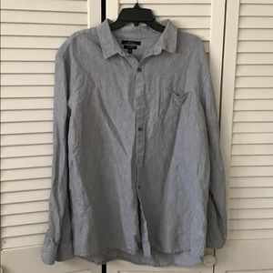Linen blend shirt